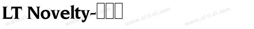LT Novelty字体转换